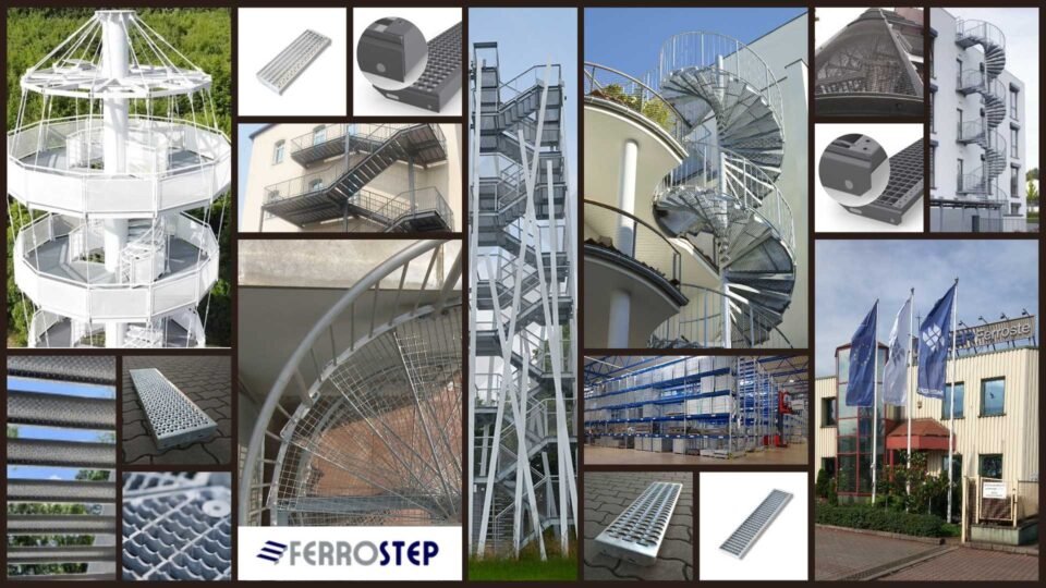 Flucht- und Feuertreppen Ferrostep